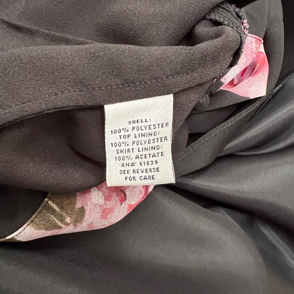 Rickie Freeman for Teri Jon Floral Print Georgette Dress - Picture 2 of 14